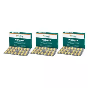 Набор Платенза (3 x 60 таб), Platenza Tablets Set, произв. Himalaya