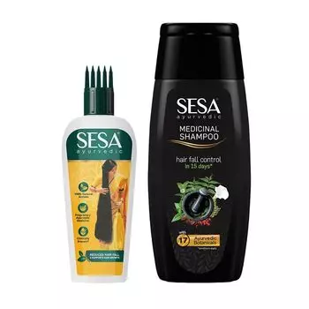 Набор против выпадения волос (100 мл + 200 мл), Anti-Hair Fall Set, произв. Sesa