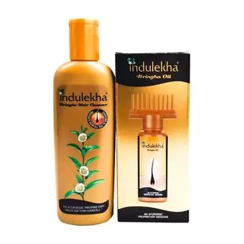 Набор против выпадения волос Индулекха (100 мл + 200 мл), Indulekha Set, произв. Hindustan Unilever