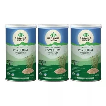 Набор Псиллиум (3 x 100 г), Psyllium Husk Set, произв. Organic India