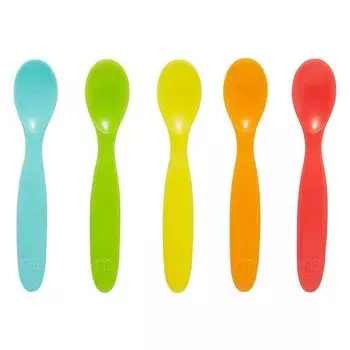 Набор разноцветных ложек (5 шт), Essential Spoons Multicolor Set, произв. Mothercare