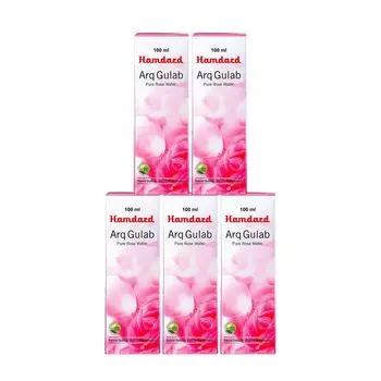 Набор Розовая вода (5 x 100 мл), Arq Gulab Set, произв. Hamdard
