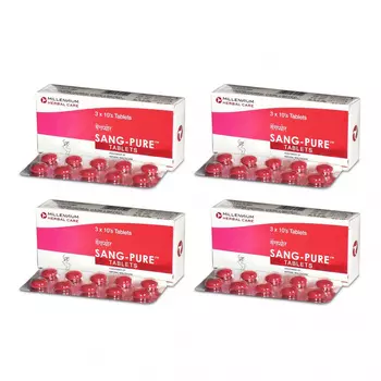 Набор Санг-Пьюр (4 x 30 таб), Sang-Pure Tablets Set, произв. Millennium