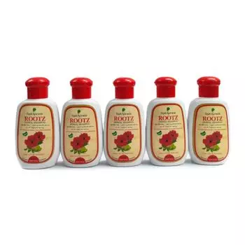 Набор шампуней для волос Рутз (5 х 100 мл), Rootz Herbal Shampoo Set, произв. Rajah Ayurveda