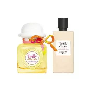 Набор Шарф Гермеса Имбирь (85 мл + 80 мл), Twilly D’Hermes Eau De Parfum & Body Lotion Ginger Set, произв. Hermes