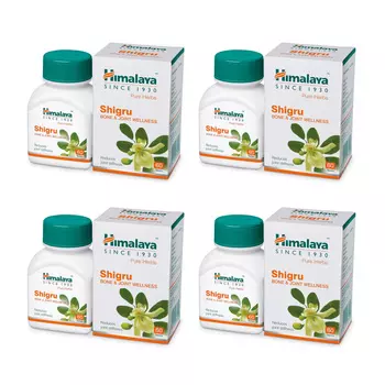 Набор Шигру (4 x 60 таб, 250 мг), Shigru Set, произв. Himalaya