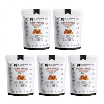 Набор смолы Гуггул (5 x 100 г), Guggul Powder Set, произв. Heilen Biopharm