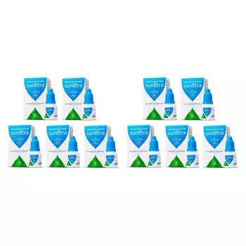 Набор Сунетра: глазные капли 60+ (10 x 10 мл), Sunetra Senior Eyedrop (Above 60 years) Set, произв. Sreedhareeyam
