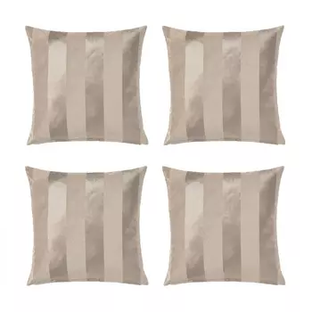 Набор светло-бежевых чехлов для подушек (4 шт), PIPRANKA Cushion Cover Light Beige Set, произв. IKEA