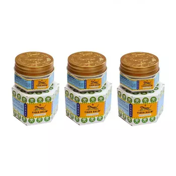 Набор Тигровый бальзам Белый (3 x 9 мл), Tiger Balm White Ointment Set, произв. Hawpar