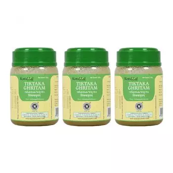 Набор Тиктака Гритам (3 x 150 г), Tiktaka Ghritam Set, произв. Kottakkal Ayurveda