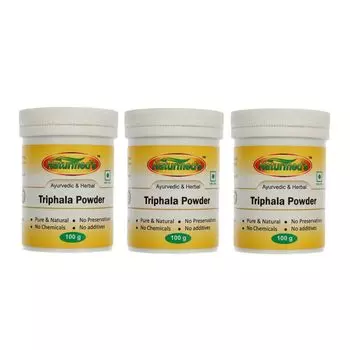 Набор Трифала (3 x 100 г), Triphala Powder Set, произв. Naturmed's