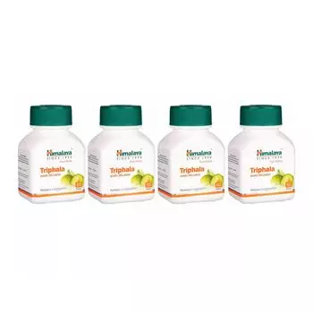 Набор Трифала (4 x 60 таб, 250 мг), Triphala Set, произв. Himalaya