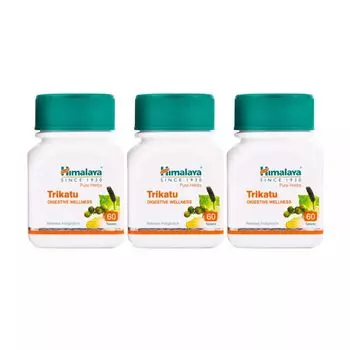 Набор Трикату (3 х 60 таб, 125 мг), Trikatu Set, произв. Himalaya