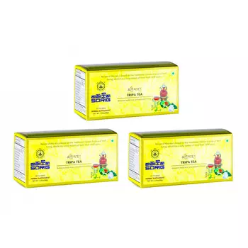Набор Трипа: тибетский чай (3 x 20 пак, 2 г), Tripa Tea Set, произв. Sorig