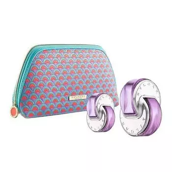 Набор туалетной воды Омния Аметист (65 мл + 15 мл), Omnia Amethyste Eau De Toilette & Pouch Set, произв. Bvlgari