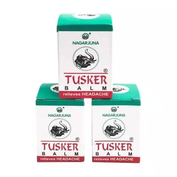 Набор Тускер (3 х 10 г), Tusker Balm Set, произв. Nagarjuna