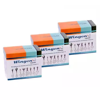 Набор Винген Плюс (3 x 50 кап), Wingen Plus Set, произв. WinTrust Pharmaceuticals