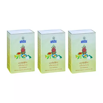 Набор За-Кху-Чхи-Ний: тибетский чай (3 x 20 пак), Za-Khu-Chee-Nyii Tea Set, произв. Sorig