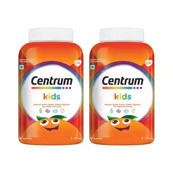 Набор жевательных конфет для детей (2 x 50 шт, 4,3 г), Kids Gummies Set, произв. Centrum