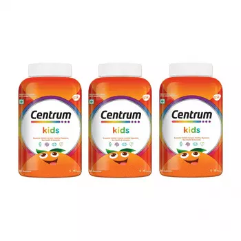 Набор жевательных конфет для детей (3 x 50 шт, 4,3 г), Kids Gummies Set, произв. Centrum