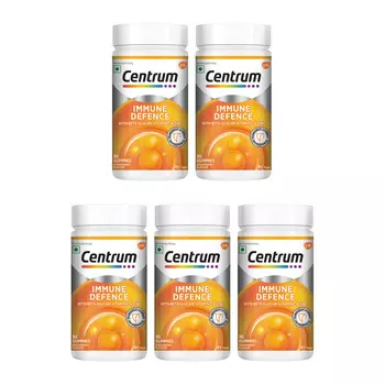 Набор жевательных конфет для иммунной защиты (5 x 30 шт, 3,1 г), Immune Defence Gummies Set, произв. Centrum