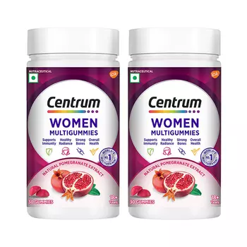 Набор жевательных конфет для женщин (2 x 30 шт, 4,8 г), Multigummies Women Set, произв. Centrum