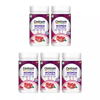 Набор жевательных конфет для женщин (5 x 30 шт, 4,8 г), Multigummies Women Set, произв. Centrum