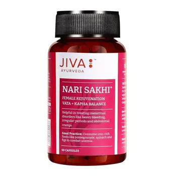 Нари Сакхи (60 кап, 100 мг), Nari Sakhi Capsules, произв. Jiva