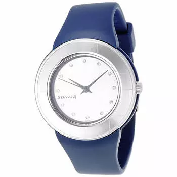 Наручные часы с синим ремешком, Blue Strap Watch, произв. Sonata