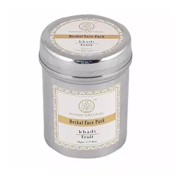 Натуральная фруктовая маска для лица (50 г), Herbal Fruit Face Pack, произв. Khadi Natural