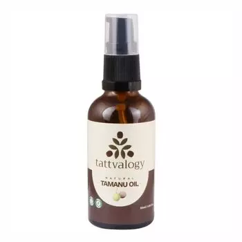 Натуральное масло Таману (50 мл), Natural Tamanu Oil, произв. Tattvalogy
