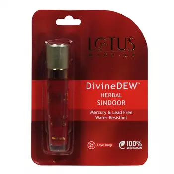 Натуральный красный синдур (8 г), Herbal Sindoor, произв. Lotus Herbals