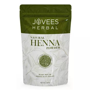 Натуральный порошок Хны (150 г), Natural Henna Powder, произв. Jovees