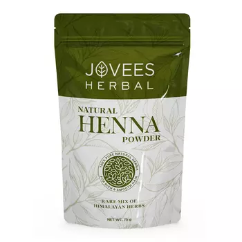 Натуральный порошок Хны (75 г), Natural Henna Powder, произв. Jovees