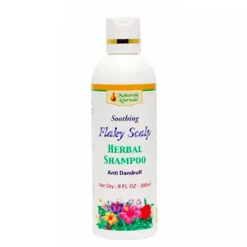 Натуральный шампунь против перхоти (200 мл), Flaky Scalp Herbal Shampoo (Anti-Dandruff), произв. Maharishi Ayurveda