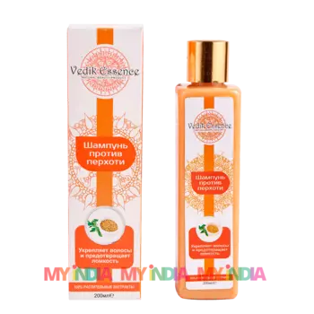 Натуральный шампунь против перхоти (200 мл), произв. Vedik Essence