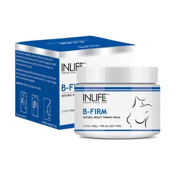 Натуральный укрепляющий массажный крем для груди (100 г), B-Firm, произв. INLIFE