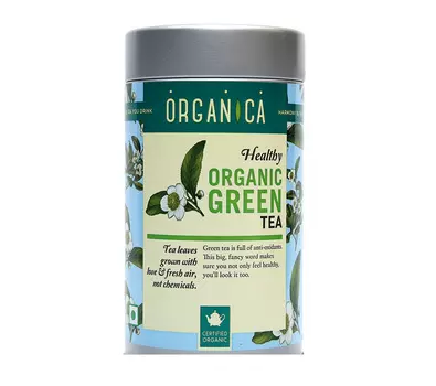 Натуральный Зеленый чай (100 г), Organica Green Tea, произв. Organica