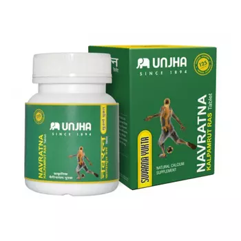 Навратна Калпамрит Рас (60 таб), Navratna Kalpamrit Ras, произв. Unjha