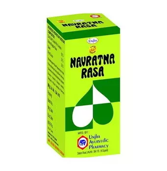 Навратна Раса (30 таб), Navratna Rasa, произв. Unjha