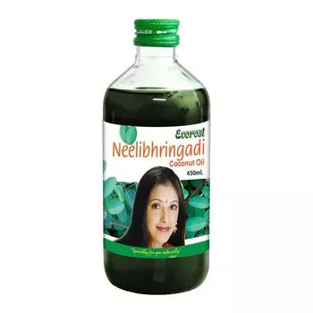 Нилибрингади: кокосовое масло для волос (450 мл), Neelibhringadi Coconut Oil, произв. Everest Ayurveda