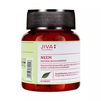 Ним (60 таб, 500 мг), Neem Tablets, произв. Jiva