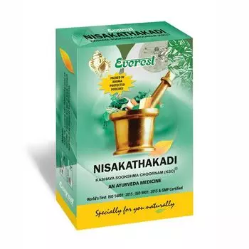 Нишакатхади Кашая Сукшма Чурнам (100 г), Nisakathakadi Kashaya Sookshma Choornam, произв. Everest Ayurveda