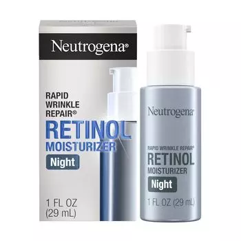 Ночное увлажняющее средство против морщин (29 мл), Rapid Wrinkle Repair Moisturizer Night, произв. Neutrogena