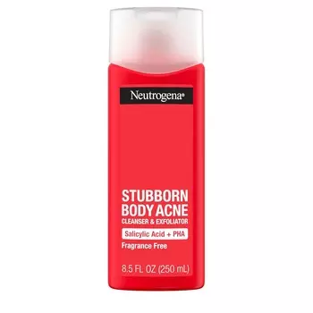 Очищающее средство для тела (250 мл), Stubborn Body Acne Cleanser & Exfoliator, произв. Neutrogena