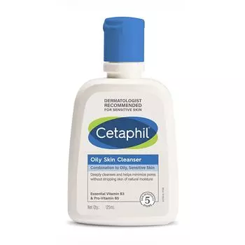 Очищающее средство для жирной, комбинированной и чувствительной кожи (125 мл), Oily Skin Cleanser Combination to Oily, Sensitive Skin, произв. Cetaphil