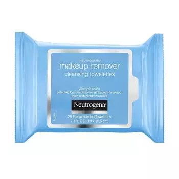 Очищающие салфетки для снятия макияжа (25 шт), Makeup Remover Cleansing Towelettes, произв. Neutrogena