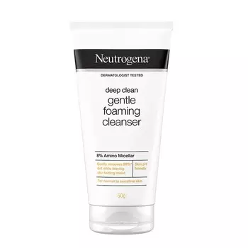 Очищающий гель для лица (50 г), Deep Clean Gentle Foaming Cleanser, произв. Neutrogena