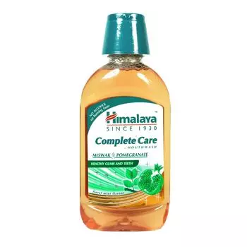 Ополаскиватель для полости рта: Мисвак и Гранат (215 мл), Complete Care Mouthwash, Miswak, Pomegranate, произв. Himalaya